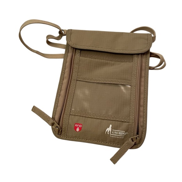 Alpha Keeper RFID Blocking Neck Wallet - Picture 7 of 10